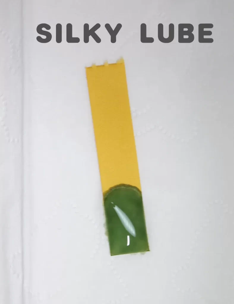 润滑测评第一弹，大魔王-silky lube和云泥沙经典拉丝型。