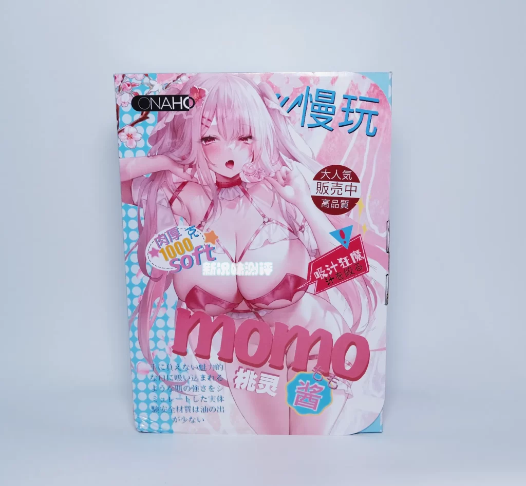 1kg的大克重软胶体！虽然上下包裹有些不均匀但后入体验还不错，ONAHO—momo桃灵酱测评