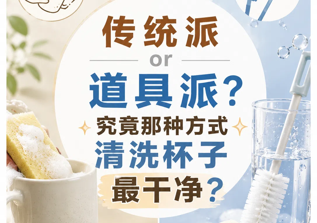 传统派or道具派？究竟那种方式清洗飞机杯最干净？|新况味测评