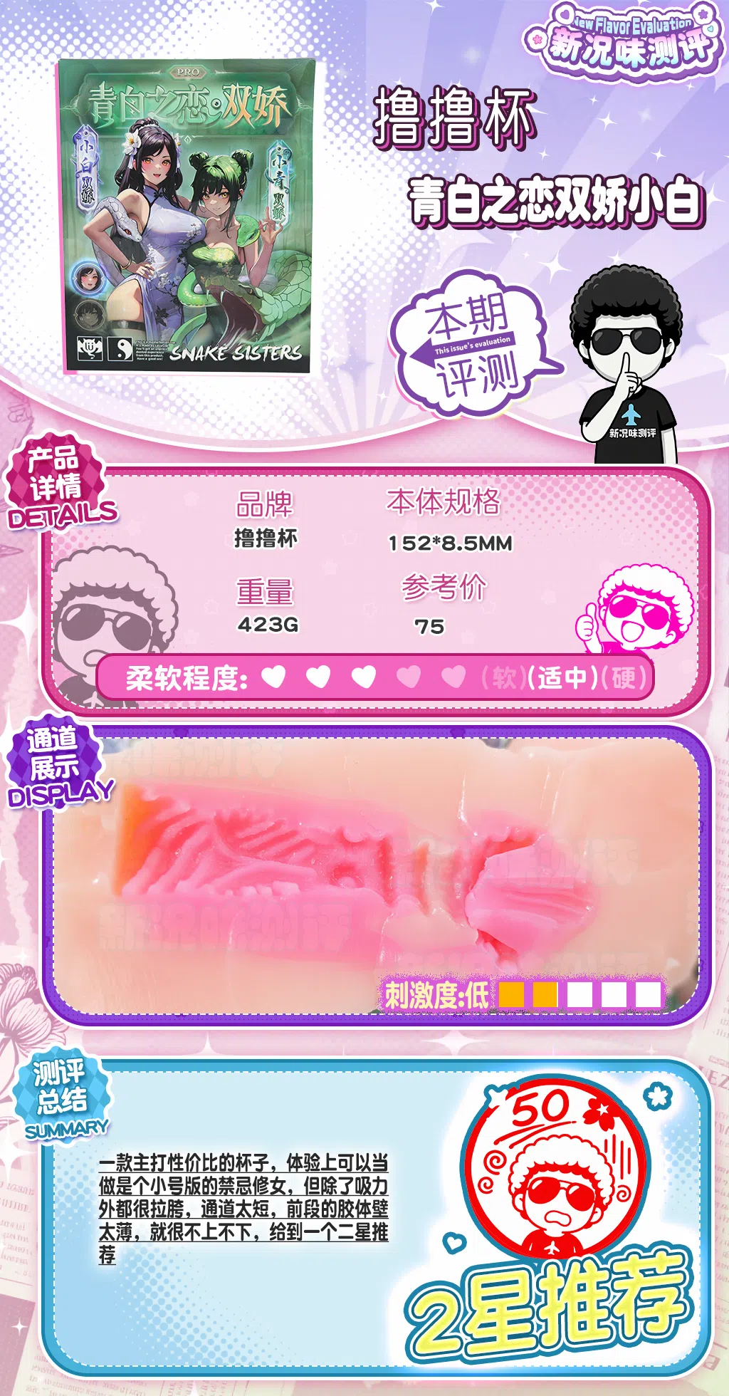 撸撸杯—青白之恋双娇·小白测评,依旧通红的胶体,神似桂师傅大包2.0,好在通道还算有点吸力。 20260819160450343-青白总结.webp